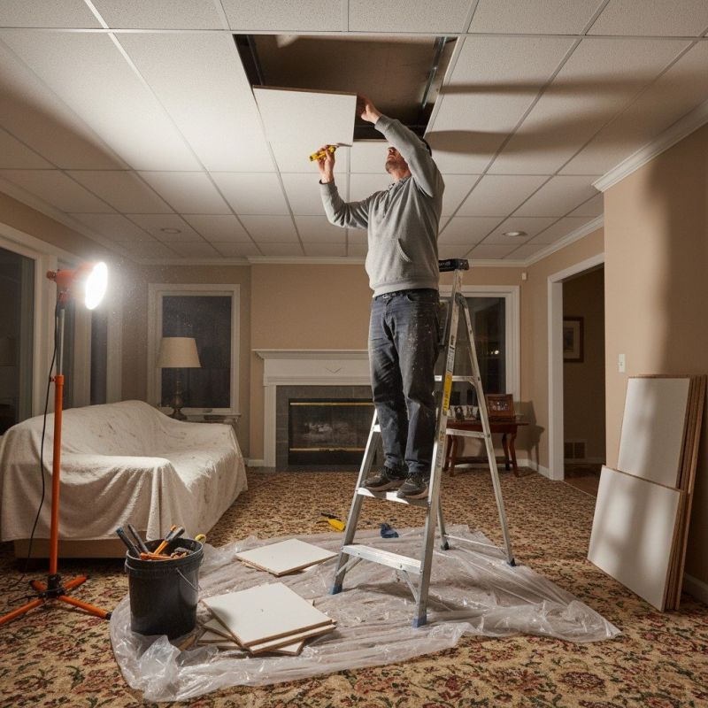 Ceiling Tiles Repair