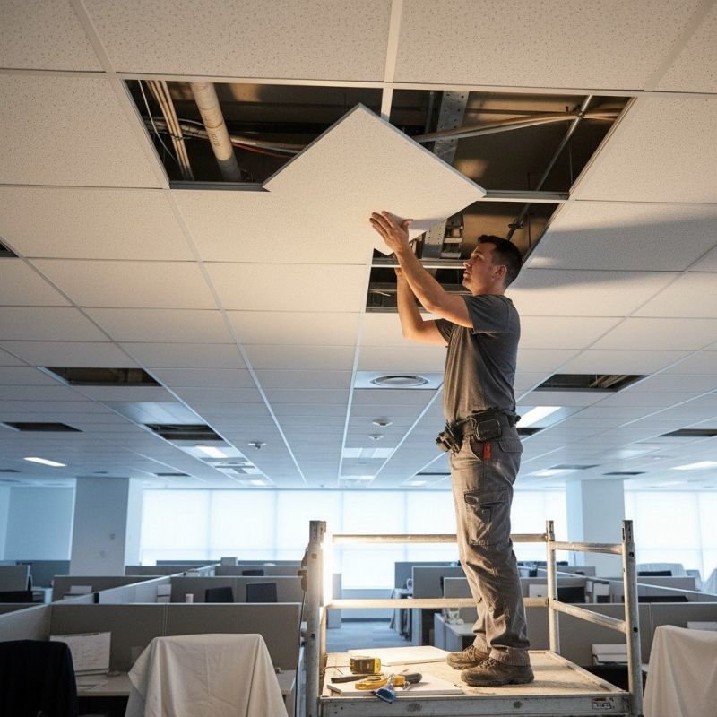 Grid Ceiling Repair