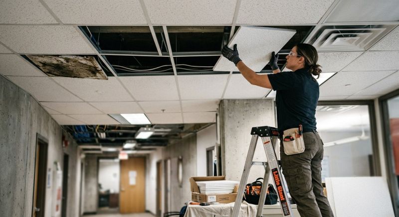 Drop Ceiling Repair in Arvada, CO