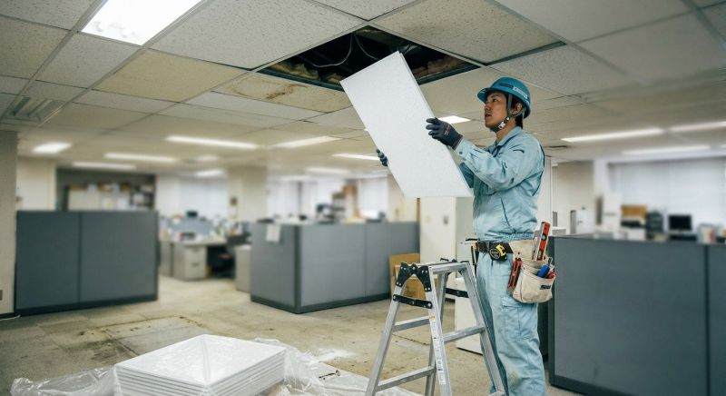 Drop Ceiling Repair in Longmont, CO
