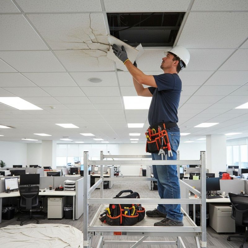 Grid Ceiling Repair