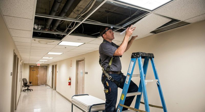 Suspended Ceiling Repair in Saint Augustine, FL