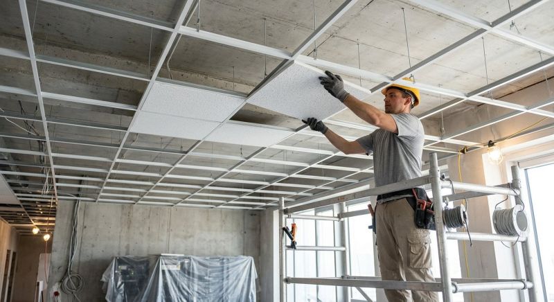 T Bar Ceiling Installation in Longmont, CO