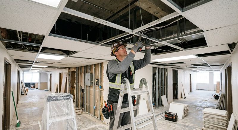 Drop Ceiling Repair Service